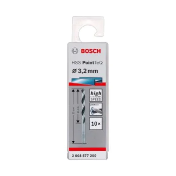 Свредло за метал Bosch 2608577200, HSS, PointTeQ 3.2х65х36 мм