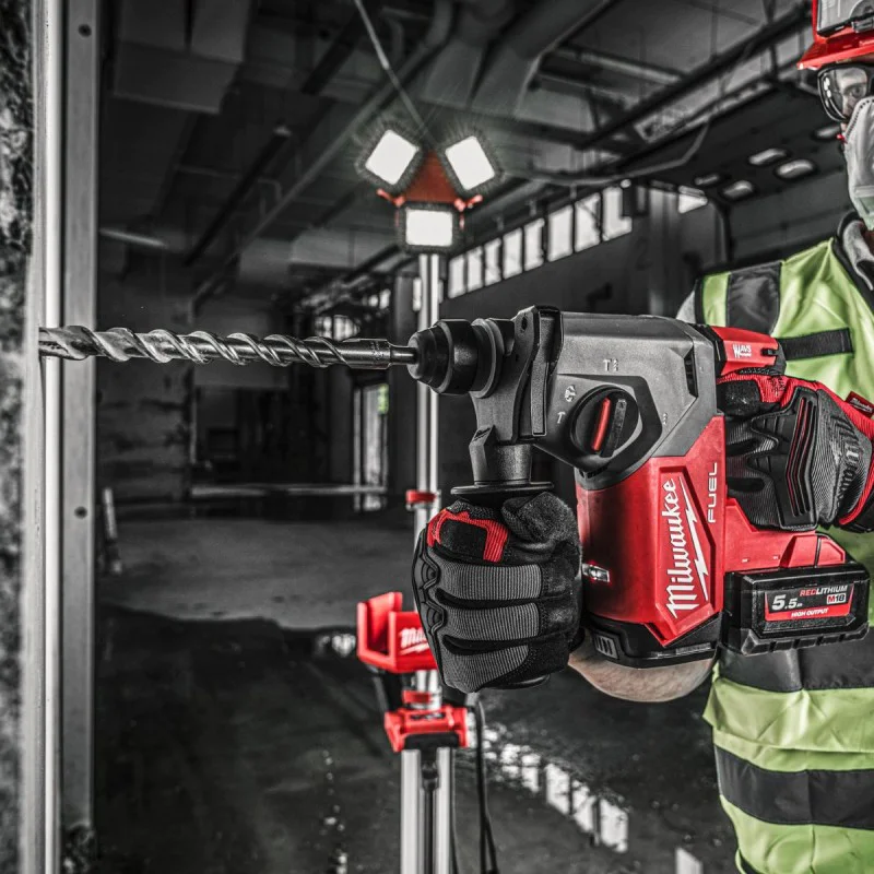 Cordless drill Milwaukee M18 FH-0X, 18 V, 2.5 J, SDS-Plus