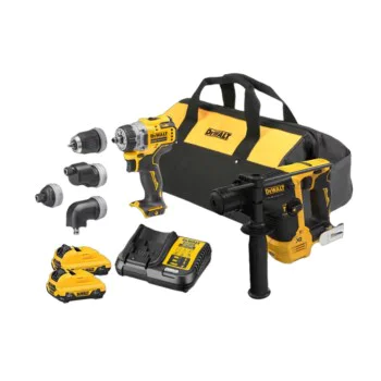 Комплект акумулаторни машини DeWalt DCK2101L2, 12 V