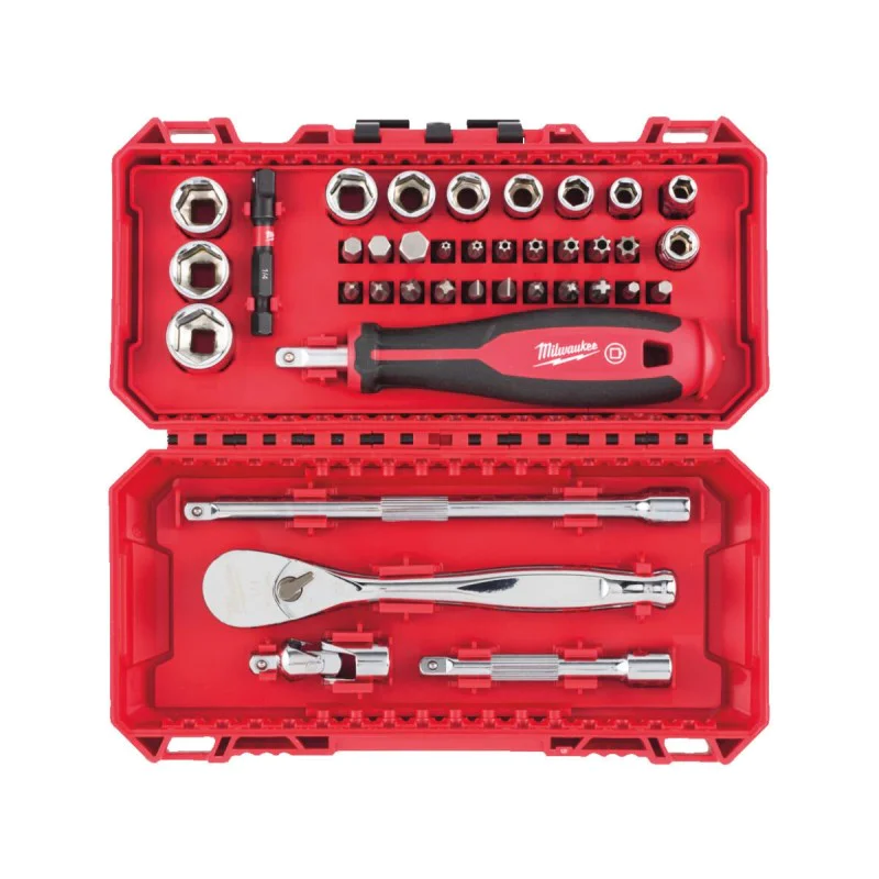 Milwaukee 4932498381, 38 pieces, 1/4