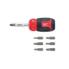 Milwaukee screwdriver set with bits 4932492807, 8in1, 1/4