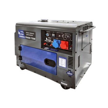 Дизелов трифазен генератор REM Power GSEm 7000 TDE, 6.5 kW, 14 к.с., 498 см3, 39070000611