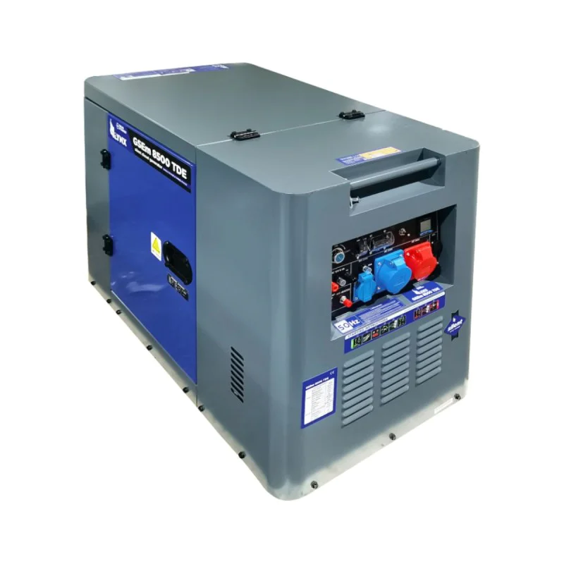 Diesel three-phase generator REM Power GSEm 8500 TDE, 7.5 kW, 15 hp, 633 cc, 39085200611