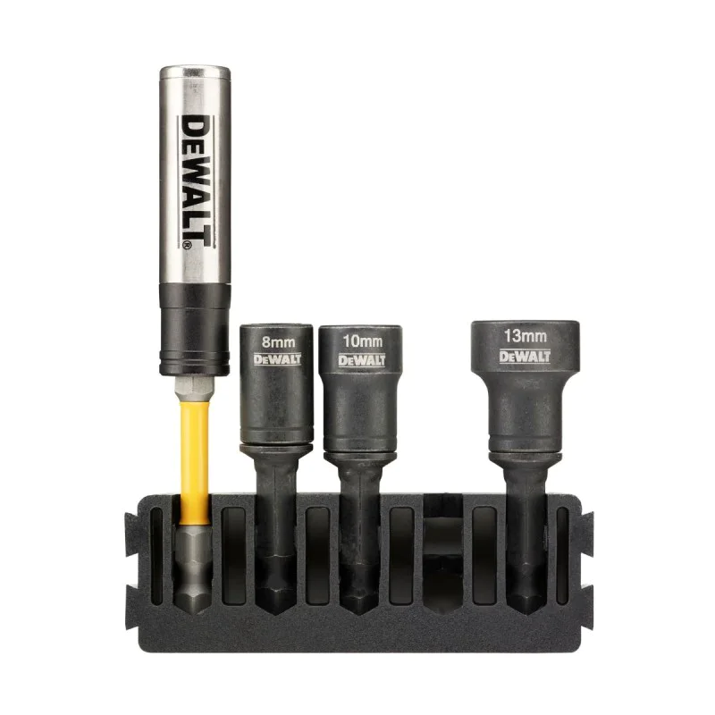 Set of magnetic adapters DeWALT DT70827, 4 pcs, 8 - 13 mm