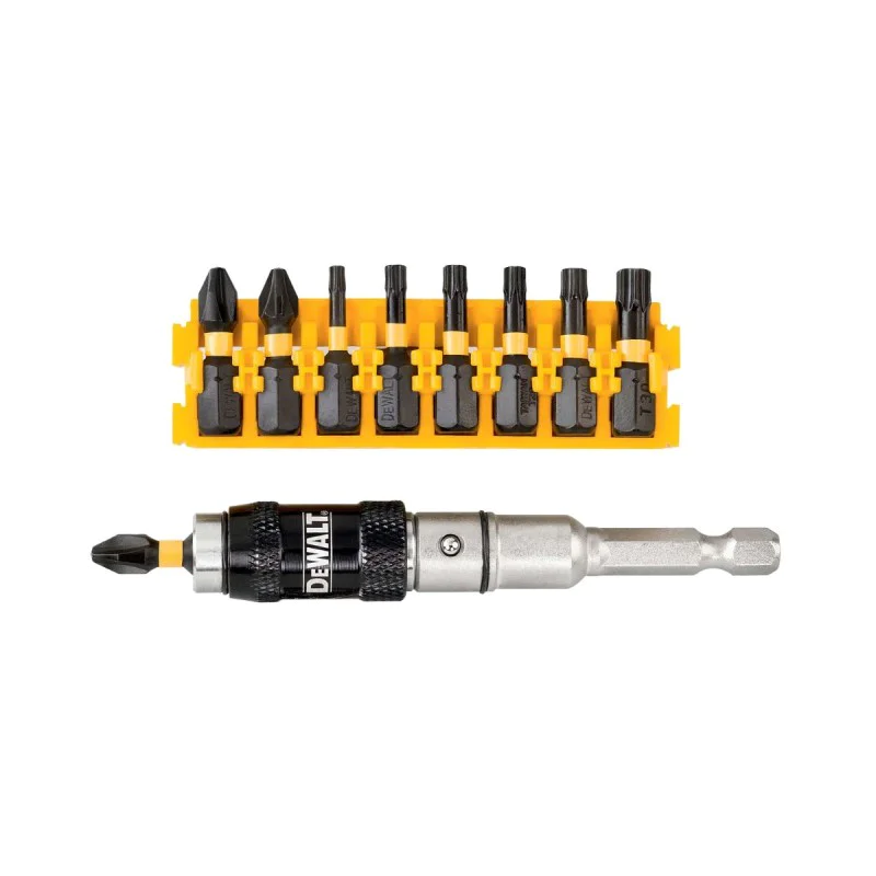 Set of bits with holder Dewalt DT70578T, 10 pcs