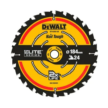 Циркулярен диск за дърво DeWalt DT10401, 184 х 20 мм, 24 T