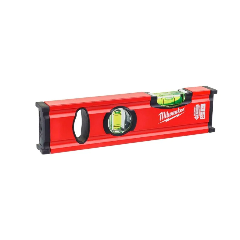 Milwaukee aluminium spirit level 4932472091, 20 cm