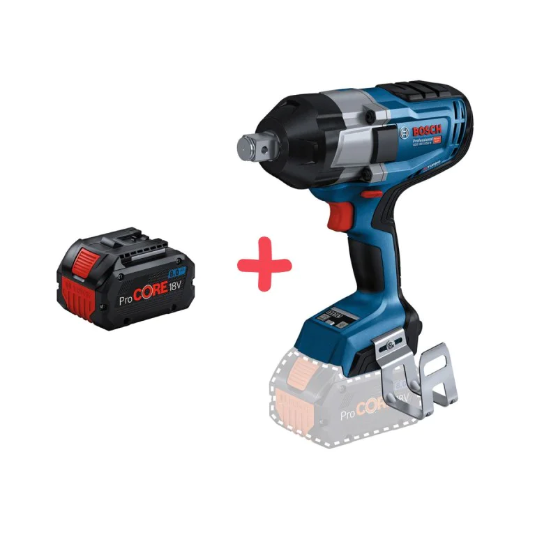 Cordless impact wrench BOSCH GDS 18V-1050 H + Battery procore 8.0Ah