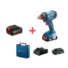 Cordless impact wrench Bosch GDX 180-LI, 06019G5223, 180 Nm + GIFT Battery 5.0Ah