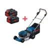 Bosch Cordless Lawnmower GRA 18V2-46, 06008C8000, 2x18 V, 46 cm + Battery Set 2 x 8 Ah
