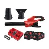 Milwaukee Cordless Blower M18F2BL-802, 4933499229, 2x18 V