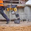 DeWALT DCPS660N cordless tamping machine, 11.5 kN, 15 m/min, duck foot type