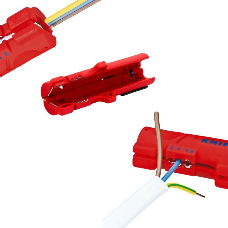 Insulation removal tool Knipex 16 64 125 SB, Ø4-13 mm