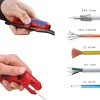 Insulation removal tool Knipex 16 95 02 SB, 135 mm, 8-13 mm, for left-handed use