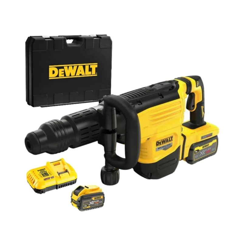 Cordless chisel Dewalt DCH892X2, SDS-Max 54V/18 V, 19.4 J