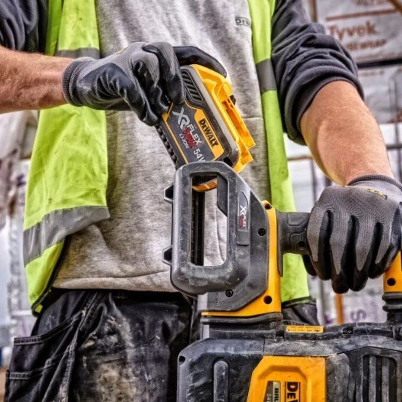 Cordless drill Dewalt DCH735X2, SDS-Max 54V/18 V, 13.3 J