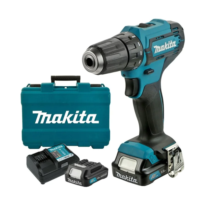 Cordless screwdriver MAKITA DF333DWYE, 12 V, 30 Nm