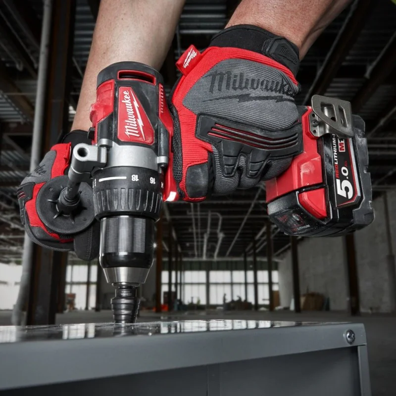 Cordless screwdriver Milwaukee M18BLDD2-502X, 18V, 82Nm, 4933464515