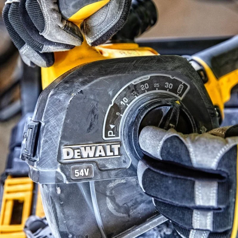 Cordless DeWalt DCG200T2, 54V/18V, 125 mm