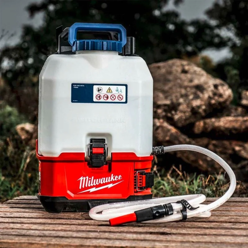 Cordless Backpack Sprayer Milwaukee M18BPFPH-0, 18 V, 8.27 bar, 4933464961