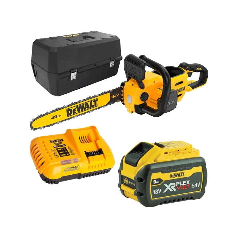 DeWALT DCMCS574X1 cordless chainsaw, 54V, 45cm, 3/8