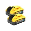 Rechargeable batteries DeWALT DCBP518H2, 18 V, 5 Ah, PowerStack, 2 pcs