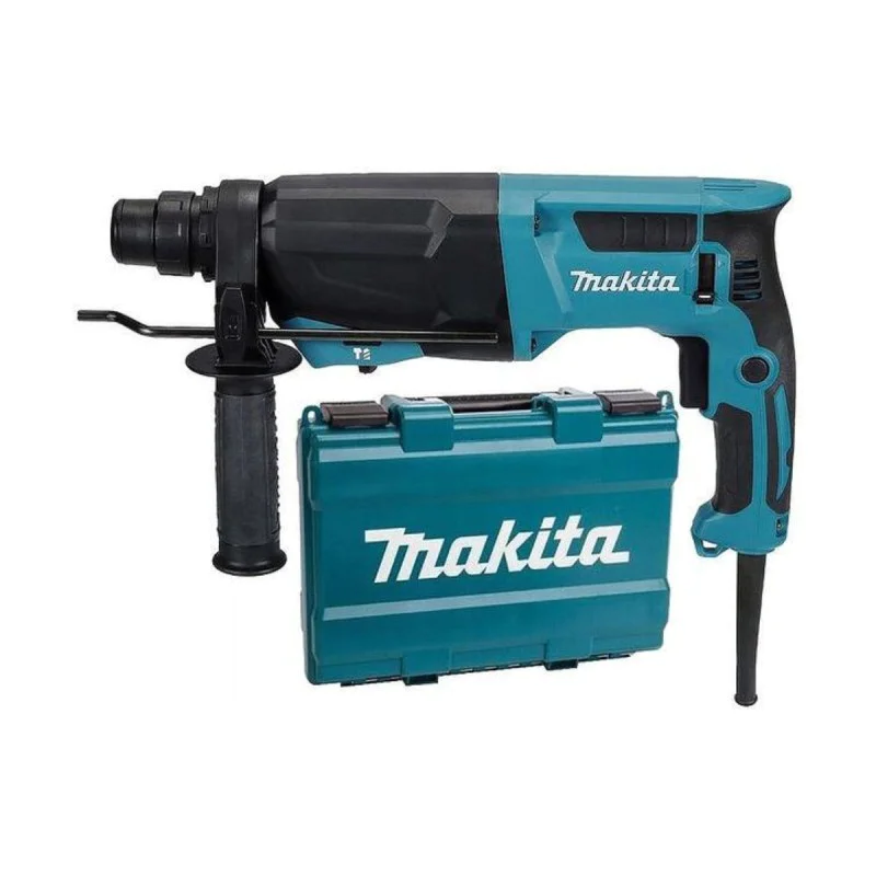 Makita HR2670 electric drill, 800 W, 3 J, SDS-PLUS