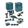 Cordless Makita DLX6085TJ, 18V