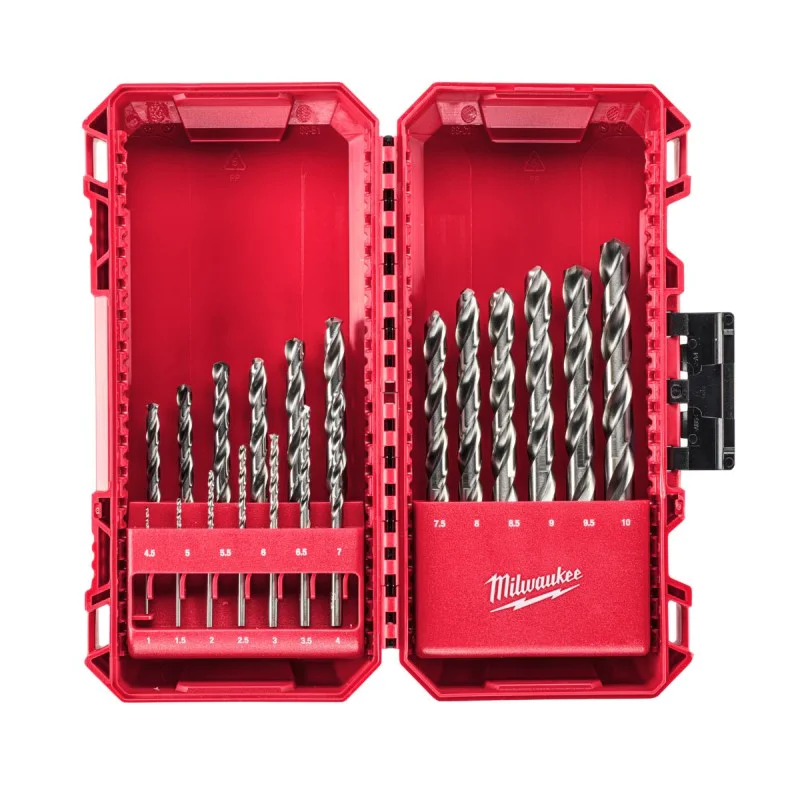 Milwaukee metal drill bits set 4932493869, 19 pcs, 1 - 10 mm