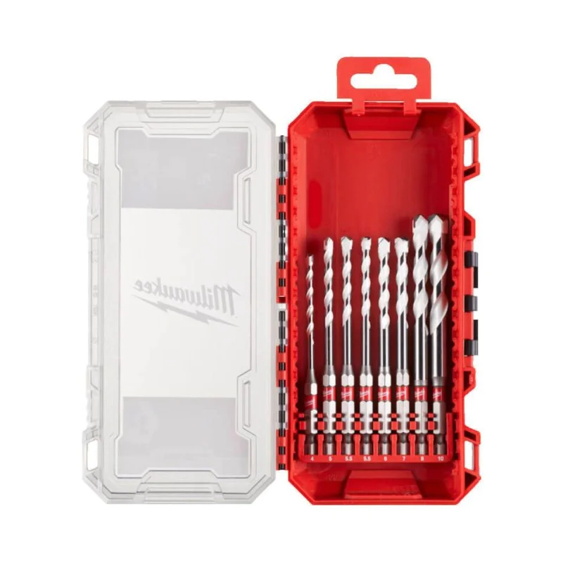Milwaukee universal drill bits set 4932493872, 8 pcs, 4 - 10 mm
