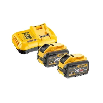 DeWALT DCB118Y2, 18/54V, 12Ah battery charger and 2 batteries set