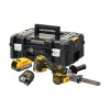 Cordless belt sander DeWALT DCM200E2T, 18V, 13x457 mm