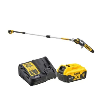Акумулаторен телескопичен верижен трион DeWalt DCMPS567P1, 18 V, 20 см
