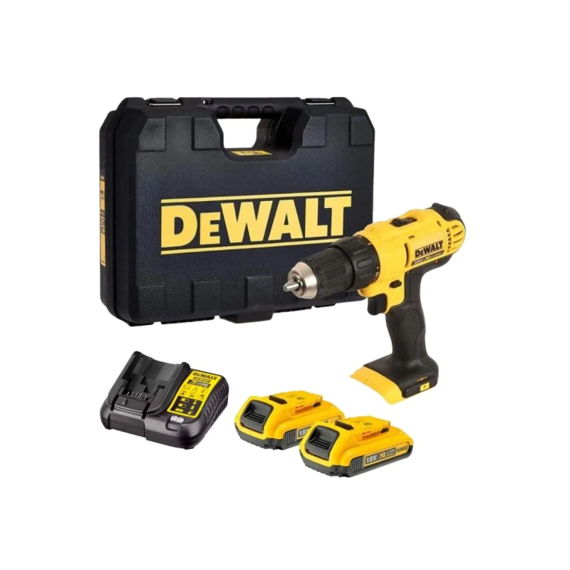Cordless screwdriver Dewalt DCD771D2, 18 V, 2 Ah, 42 Nm