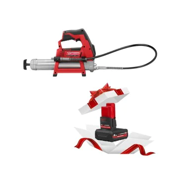Акумулаторна гресьорка Milwaukee M12GG-0, 12 V, 473 ml + ПОДАРЪК Батерия 5 Ah