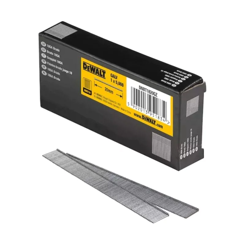 Nails for DeWALT DNBT1820GZ, 1.25x20mm, 5000 pcs