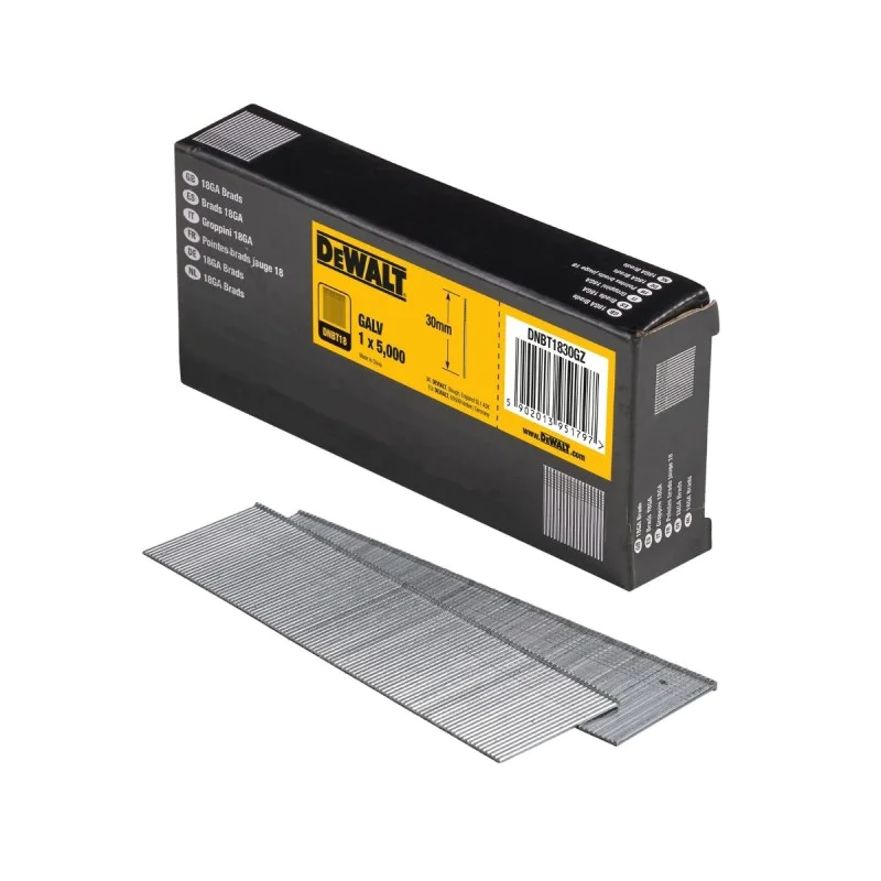 Nails for DeWALT DNBT1830GZ, 1.25x30mm, 5000 pcs