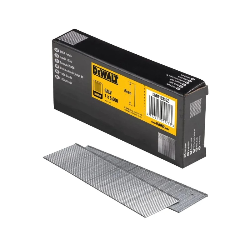 Nails for DeWALT DNBT1835GZ, 1.25x35mm, 5000 pcs