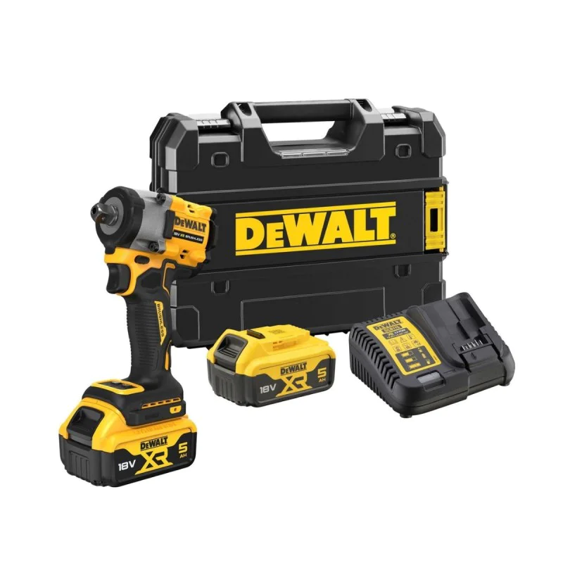 Impact Cordless Wrench DeWALT DCF922P2T, 18V, 406Nm, 1/2
