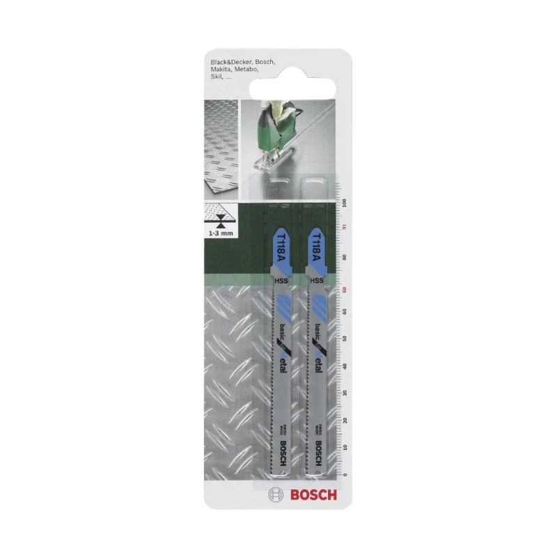 Bosch jig saw blade for metal 2609256729, 67 mm, 2 pcs