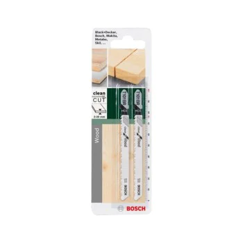 Bosch wood jig saw blade 2609256724, 76 mm, 2 pcs