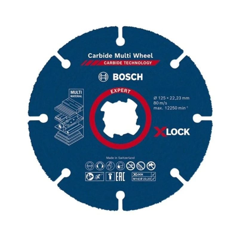 Disc for angle grinder Bosch EXPERT Carbide Multi Wheel 2608901195, 125 mm