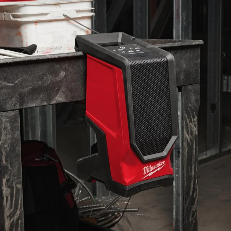 Milwaukee M18SPEJSG2-0 Cordless Speaker, Bluetooth, 18 V, 60 m, 4933493530