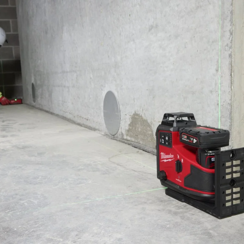 Milwaukee M12A3PLO-0C Laser Level, 12 V, Green, 360°, 4933499001