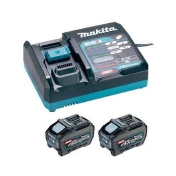 Makita battery and charger set 1911V6-0, BL4050F + DC40RA, 40 V, 5.0 Ah