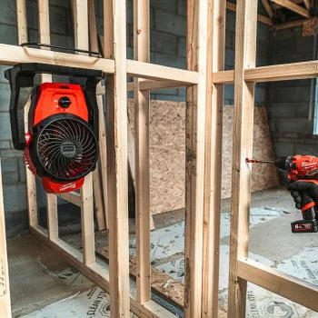 Акумулаторен вентилатор Milwaukee M12AF-0, 12 V, 680 м³/ч, 4933478228