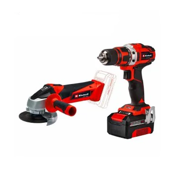 Комплект акумулаторен винтоверт и ъглошлайф Einhell TE-TK 18/2 Li Kit, 18 V, 4257240