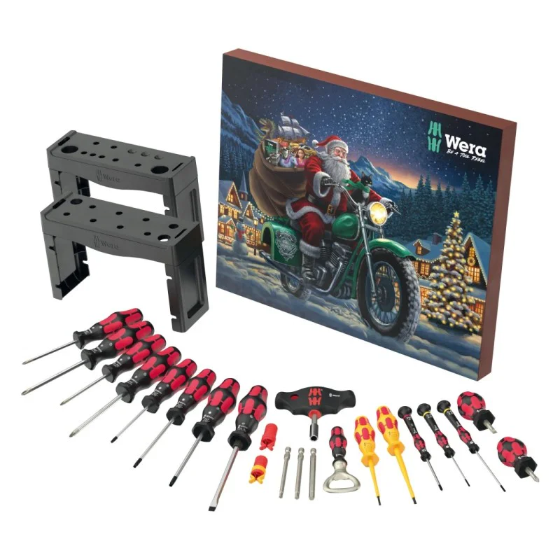Christmas set Wera 05136610001, Advent calendar, 28 pieces