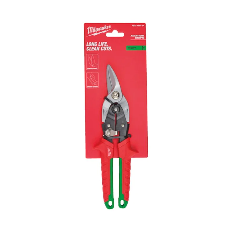 Milwaukee right-hand tin snips 4932499014, 260 mm