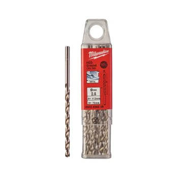 Metal drill Milwaukee 4932430329, 2.5x62 mm, HSS-G, 10 pcs